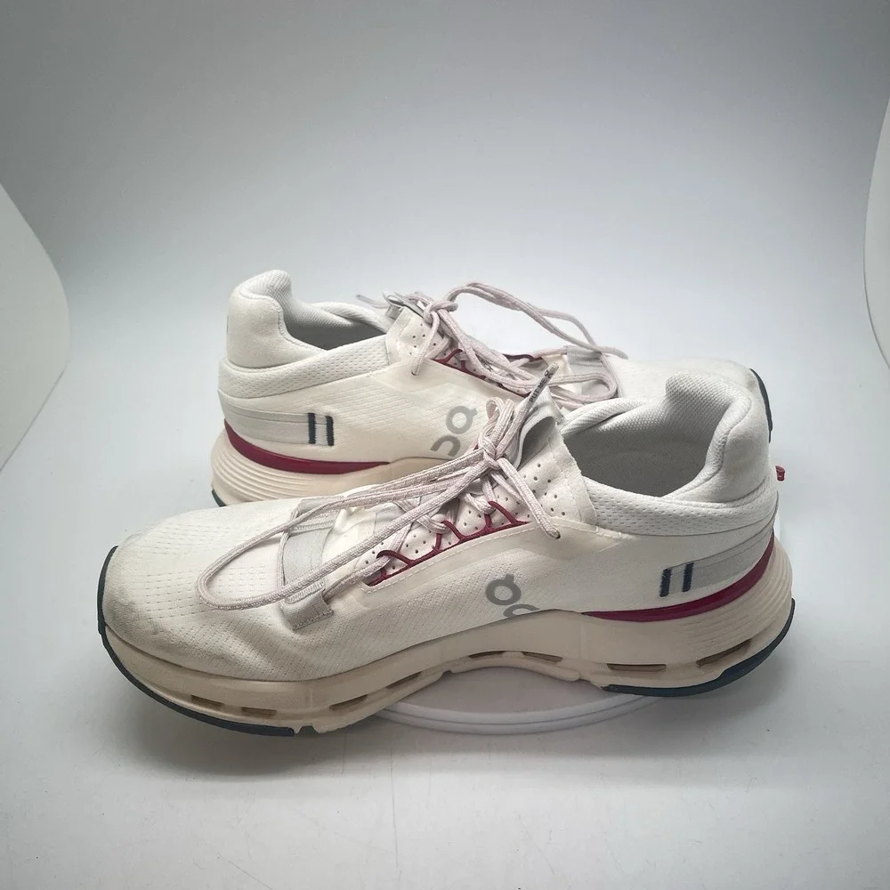 On Cloudnova 2 Sneakers Womens 10 White Running Athletic Shoes Gym 3WE30224038